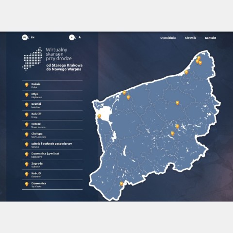 Powiększ obraz: Wirtualny skansen przy drodze. Od Starego Krakowa do Nowego Warpna.